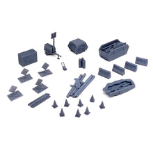 Laden Sie das Bild in den Galerie-Viewer, Road Work Site Accessory Set 1:87 HO Scale