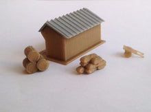 Load image into Gallery viewer, Country Farm House Shed Cottage Set Z Scale Outland Models Train Railway Layout