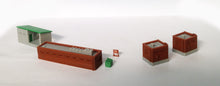 将图片加载到图库查看器,Factory Office Building Set Z Scale Outland Models Train Railway Scenery Layout