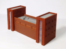 Load image into Gallery viewer, Fire / Police Headquarter with 4-Bay Garage Z Scale Outland Models Train Railway