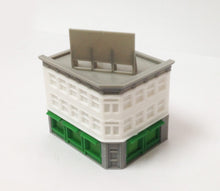 Load image into Gallery viewer, City Classic 3-Story Corner Shop Z Scale Outland Models Train Railway Layout