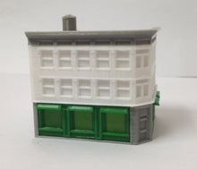 Load image into Gallery viewer, City Classic 3-Story Corner Shop Z Scale Outland Models Train Railway Layout