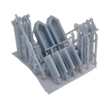 Charger l'image dans la galerie, Security Guard Post Set w Figures Z/N/HO/S Scale(Choose your scale)