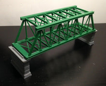 画像をギャラリービューアに読み込む, Truss Bridge  with Piers Z Scale Outland Models Train Railroad