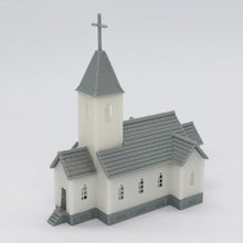 将图片加载到图库查看器,Country Church 1:220 Z Scale Outland Models Railroad Scenery