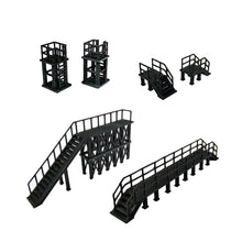 Load image into Gallery viewer, Industrial Stairs/Platform Series HO Scale/1:87