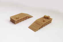将图片加载到图库查看器,Wooden Style Platform Loading Dock w Goods Z Scale Outland Models Train Railroad