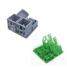 Cargar imagen en el visor de la galería, City Apartment (Grey) w Balcony Z Scale 1:220