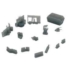 Laden Sie das Bild in den Galerie-Viewer, Street Junk Stuff Set 1:160 N Scale