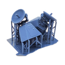 Laden Sie das Bild in den Galerie-Viewer, Outland Models Scenery Miniature Parabolic Antenna w Control Room x2 1:64 S Scale