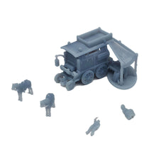 将图片加载到图库查看器,Old West Horse Carriage Camp Wagon N Scale 1:160