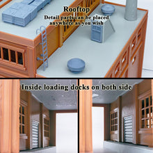 Charger l'image dans la galerie, Large Factory with Loading Dock S Scale 1:64