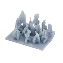 画像をギャラリービューアに読み込む, Native American Indian Figure Set(Life) 1:160 N Scale