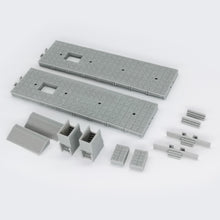 将图片加载到图库查看器,Train Station Passenger Platform with Accessories (Full-Covered) 1:220 Z Scale Outland Models Railway Scenery