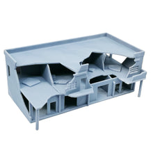 将图片加载到图库查看器,Damaged City House (Long) 1:160 N Scale