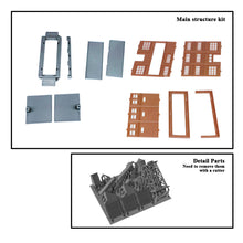将图片加载到图库查看器,Large Factory with Loading Dock N Scale 1:160
