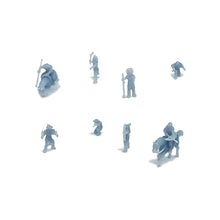 将图片加载到图库查看器,Native American Indian Figure Set(Hunting) 1:160 N Scale