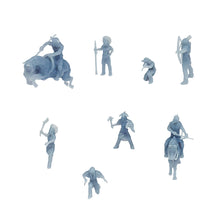 Load image into Gallery viewer, Native American Indian Figure Set(Hunting) 1:87 HO Scale