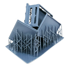 画像をギャラリービューアに読み込む, Abandoned Commercial Building 1:220 Z Scale
