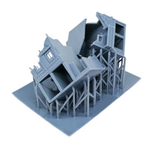 将图片加载到图库查看器,Destroyed City House Set B 1:144
