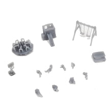 将图片加载到图库查看器,Children Playground Set with People 1:160 N Scale