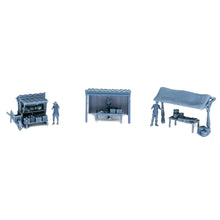 Laden Sie das Bild in den Galerie-Viewer, Fresh Food Market and Figures Set 1:64 S Scale