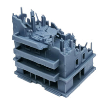 Laden Sie das Bild in den Galerie-Viewer, Damaged Apartment 1:220 Z Scale