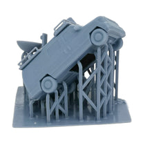 画像をギャラリービューアに読み込む, News Broadcast Van w Figures 1:87 HO Scale