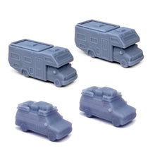画像をギャラリービューアに読み込む, Camping Vehicle Set-RV & Van 1:220 Z Scale