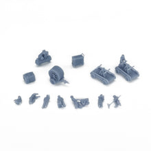 Load image into Gallery viewer, Maintenance Worker & Equipment Set 1:160 N Scale Outland Models Railroad Scenery