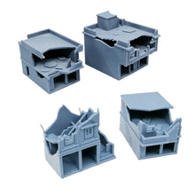将图片加载到图库查看器,Damaged City House Set (Small) 1:220 Z Scale