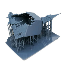 将图片加载到图库查看器,Damaged Church 1:220 Z Scale