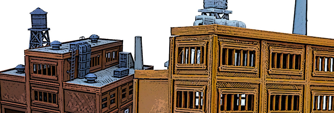 Large Factory with 1/2 Loading Dock – Outland Models
