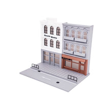 Load image into Gallery viewer, CB102B Streetside Shop(3-story) Diorama Set 1:64 S Scale