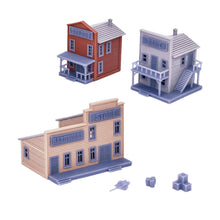 Load image into Gallery viewer, Old West Small House(2-story) Set 1:160 N Scale