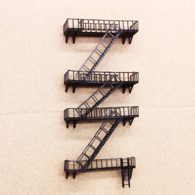 Fire Escape Stairs Set 1:160 N Scale
