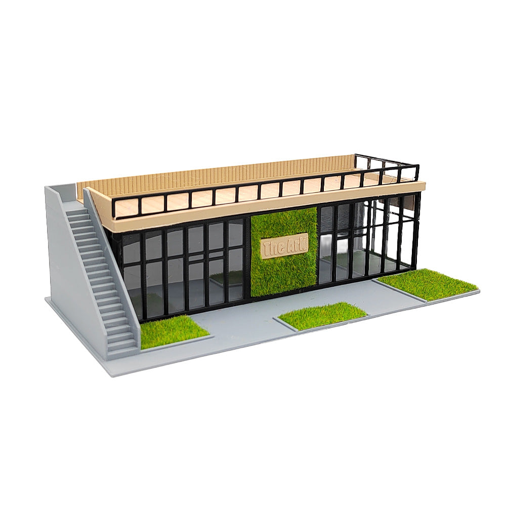 Modern Style Restaurant Cafe 'The Ark' 1:64 S Scale