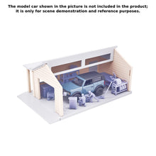 Load image into Gallery viewer, CB103A Single-car Garage Diorama Set 1:64 S Scale