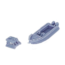 Load image into Gallery viewer, Coast Guard Patrol Boat Set 1:160 N Scale