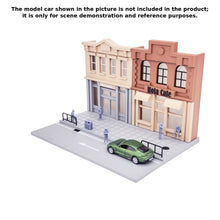 Charger l'image dans la galerie, CB102A Streetside Shop(2-story) Diorama Set 1:64 S Scale