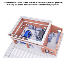 Load image into Gallery viewer, CB101B_V2 Auto Mechanic Shop Diorama Set 1:64 S Scale