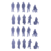 Load image into Gallery viewer, Old West People Figure Set(Idle) 1:160 N Scale