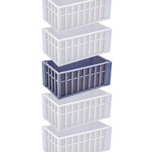 将图片加载到图库查看器，Modern Commercial Box Building Corner Stackable 1:220 Z Scale