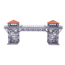 Load image into Gallery viewer, Industrial Twin Watchtower with Bridge 1:64 S Scale