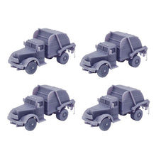 Load image into Gallery viewer, Vintage Garbage Truck Set 1:87 HO Scale