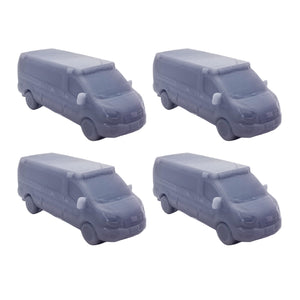Emergency Medic Ambulance Type II 4 pcs 1:160 N Scale