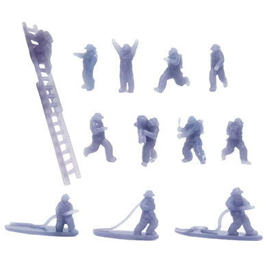 Firemen Firefighter Figure Set 1:220 Z Scale