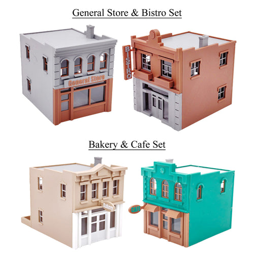 Modern Style Fire Dept Station 1:87 HO Scale