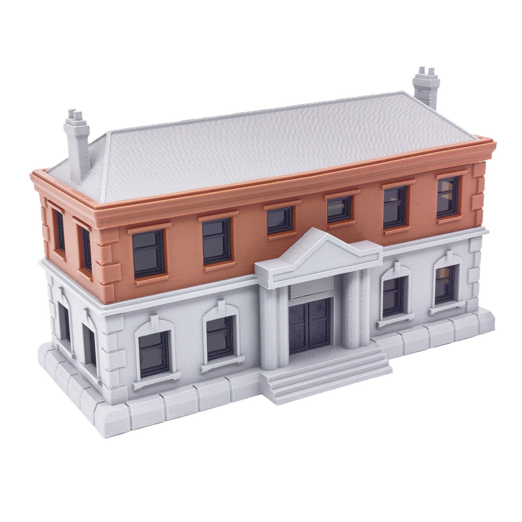Classic Town Hall/Police Dept 1:87 HO Scale