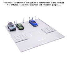 Load image into Gallery viewer, CB101G Modular Parking Lot with EV Charging Diorama Set 1:64 S Scale